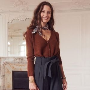 Sézane Barry Jumper in Mocha